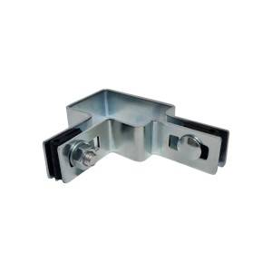 Obejma słupka narożna ocynkowana - 4 x 6 cm