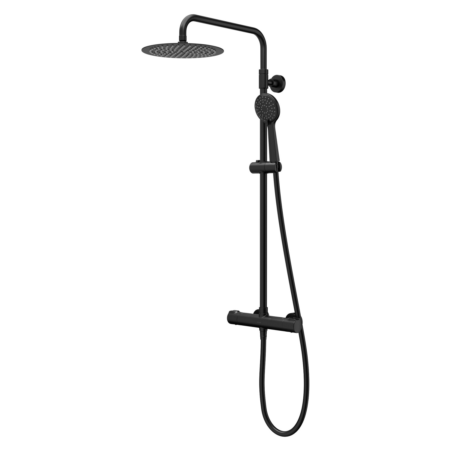 Cersanit Kolumna prysznicowa Brasco czarna