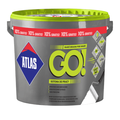 Atlas Gładź gotowa GO! 25kg+2,5kg