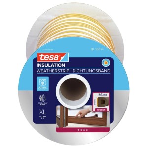 Tesa Uszczelka Profil D brązowa 1 m
