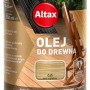 Altax olej do drewna, odcień dąb, do tarasów, podłóg i mebli ogrodowych. Chroni i pielęgnuje drewno.