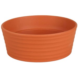 Terracotta miska Sirius, Ø 22 cm, naturalny kolor, idealna do roślin i dekoracji w ogrodzie lub w domu.