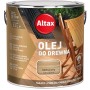 Altax olej do drewna bezbarwny, puszka 2,5 l do tarasów, podłóg i mebli ogrodowych.