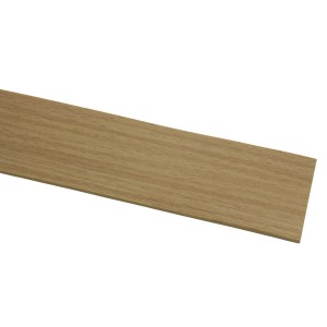 Plastikowa osłona Gardinia w kolorze buku, szerokość 5 cm, do szyn karniszowych.