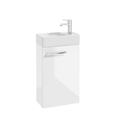 Defra Szafka Metro 1-Drzwiowa Podumywalkowa Biała 39X22Cm