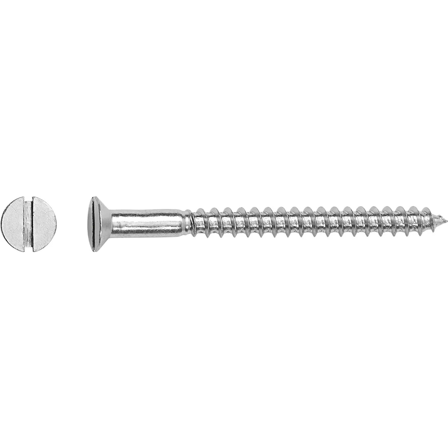 LUX-TOOLS Wkręt do drewna z łbem stożkowym SL Ø 5 mm x 60 mm ocynkowany 10 szt.