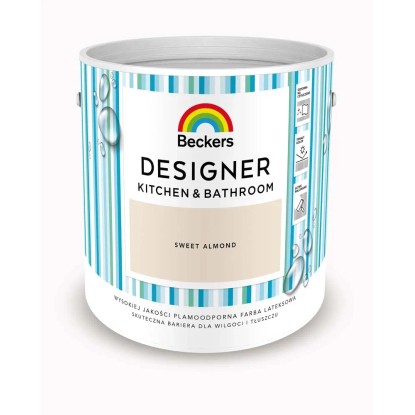 Farba Beckers Designer Kitchen&Bathroom Sweet Almond 2,5 l