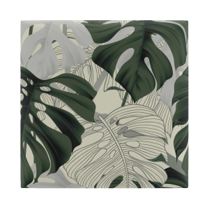 Panel ścienny t.b.t. z motywem liści Monstera.