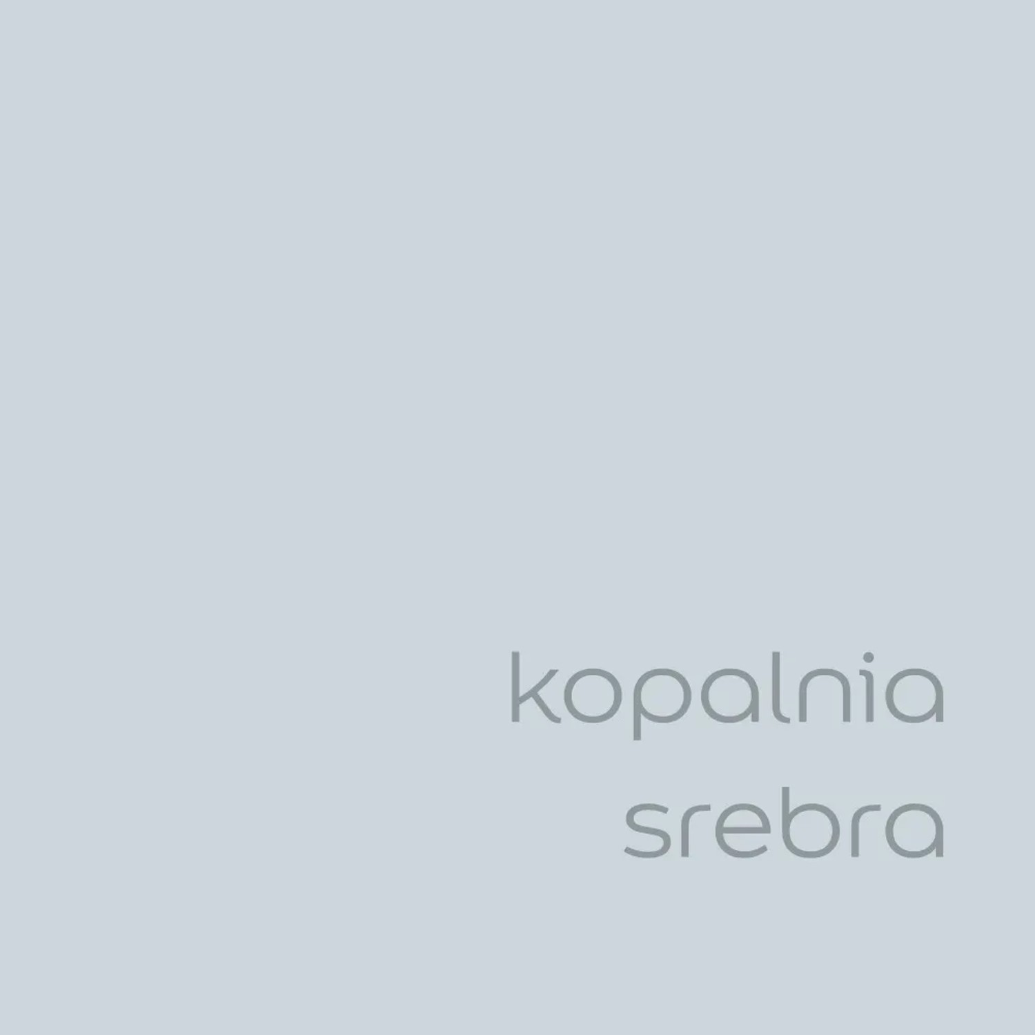 t.b.t. farba do ścian w kolorze jasnosrebrnoszarym. Kolorowe farby do ścian.