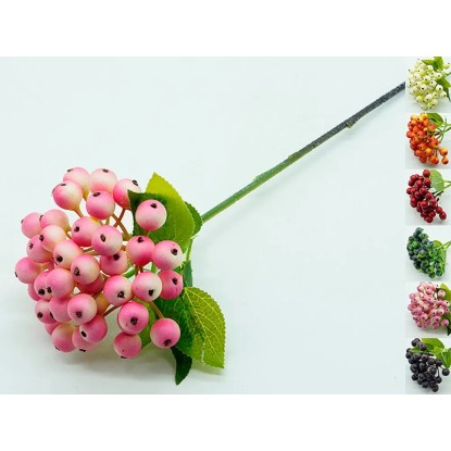 Gałązka sztuczna ozdobna mix kolor 32 cm