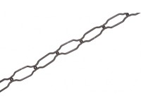 LUX-TOOLS Łańcuch katedralny czarny 2,8mm 2m