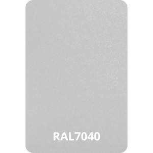 Próbka maty ogrodzeniowej, kolor RAL 7040.