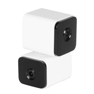 Goldlux Kamera wewnętrzna obrotowa Tuya COSMO W6 WiFi biała 2x2MP