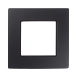 Czarna ramka t.b.t., kwadratowa.