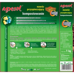 Agrecol Nawóz przyspieszający kompostowanie 1 kg.