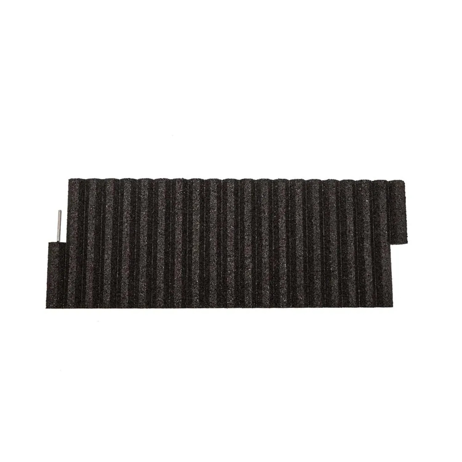 Palisada gumowa czarna - 30 x 80 x 4,5 cm