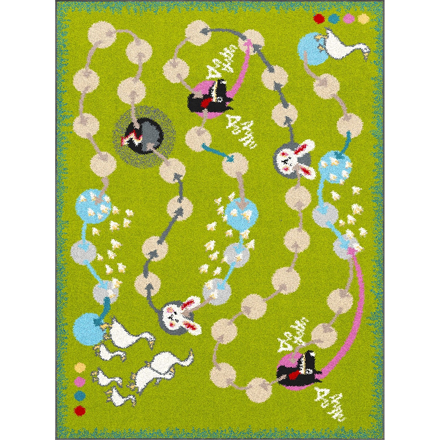 Dywan FUNKY TOP MYK 133 x 180 cm limonka