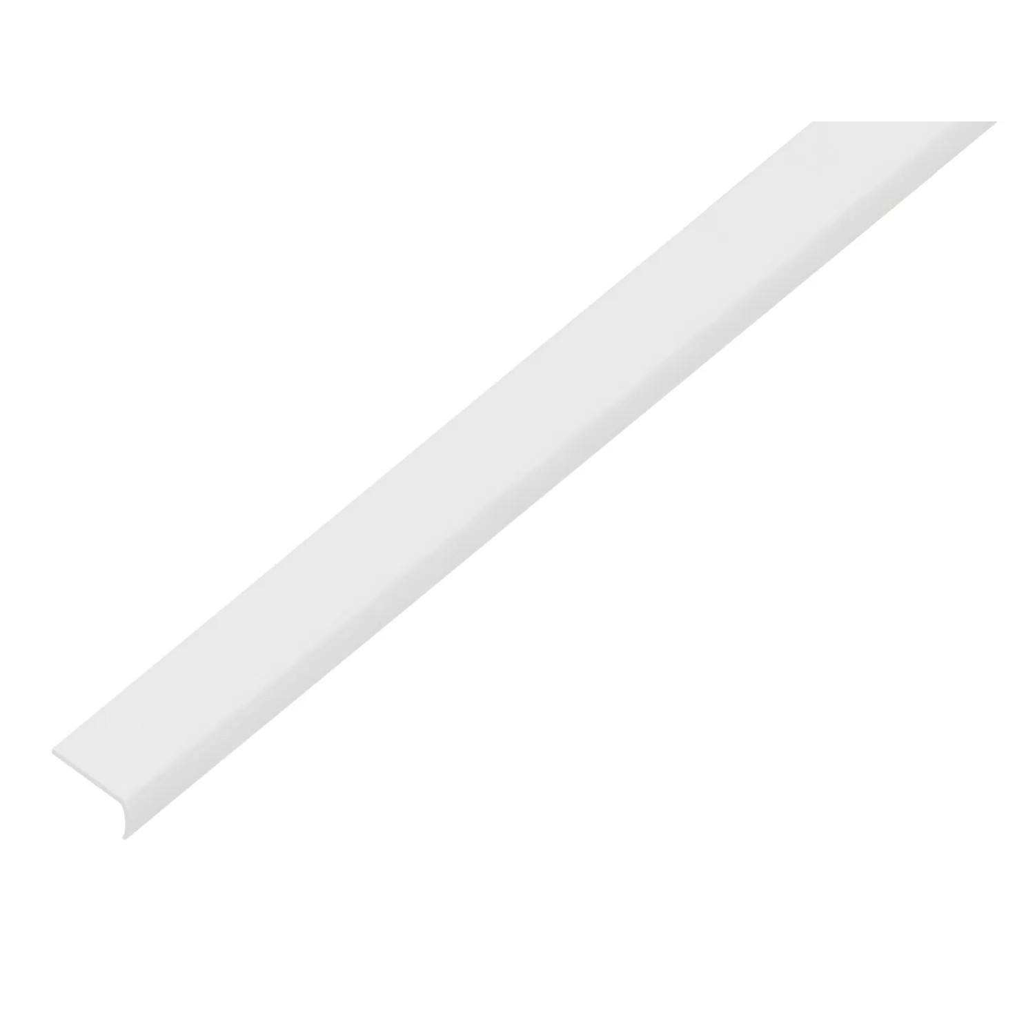 Gust.Alberts Profil wykączający PCV biały 19x7x1 mm 1m