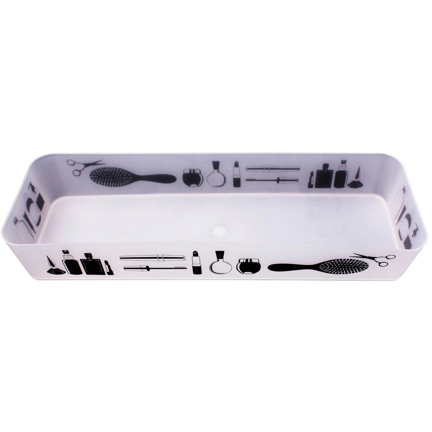 Uniglob Organizer na kosmetyki przezroczysty 34 x 11 x 5 cm