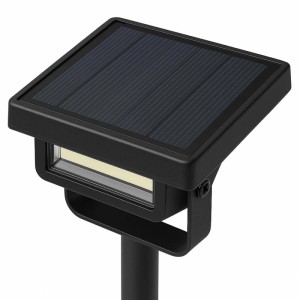 Eko-Light Lampka solarna POINT 0,15W 8000K 70lm IP44 wys. 35,5cm czarna