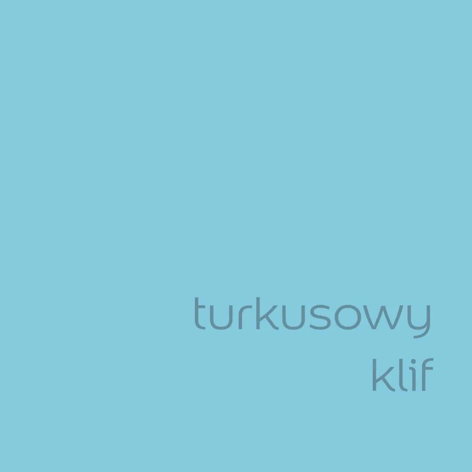 t.b.t. Turkusowa farba do ścian wewnętrznych.