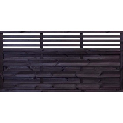 Płot ażurowy Sara antracyt - 180 x 90 cm