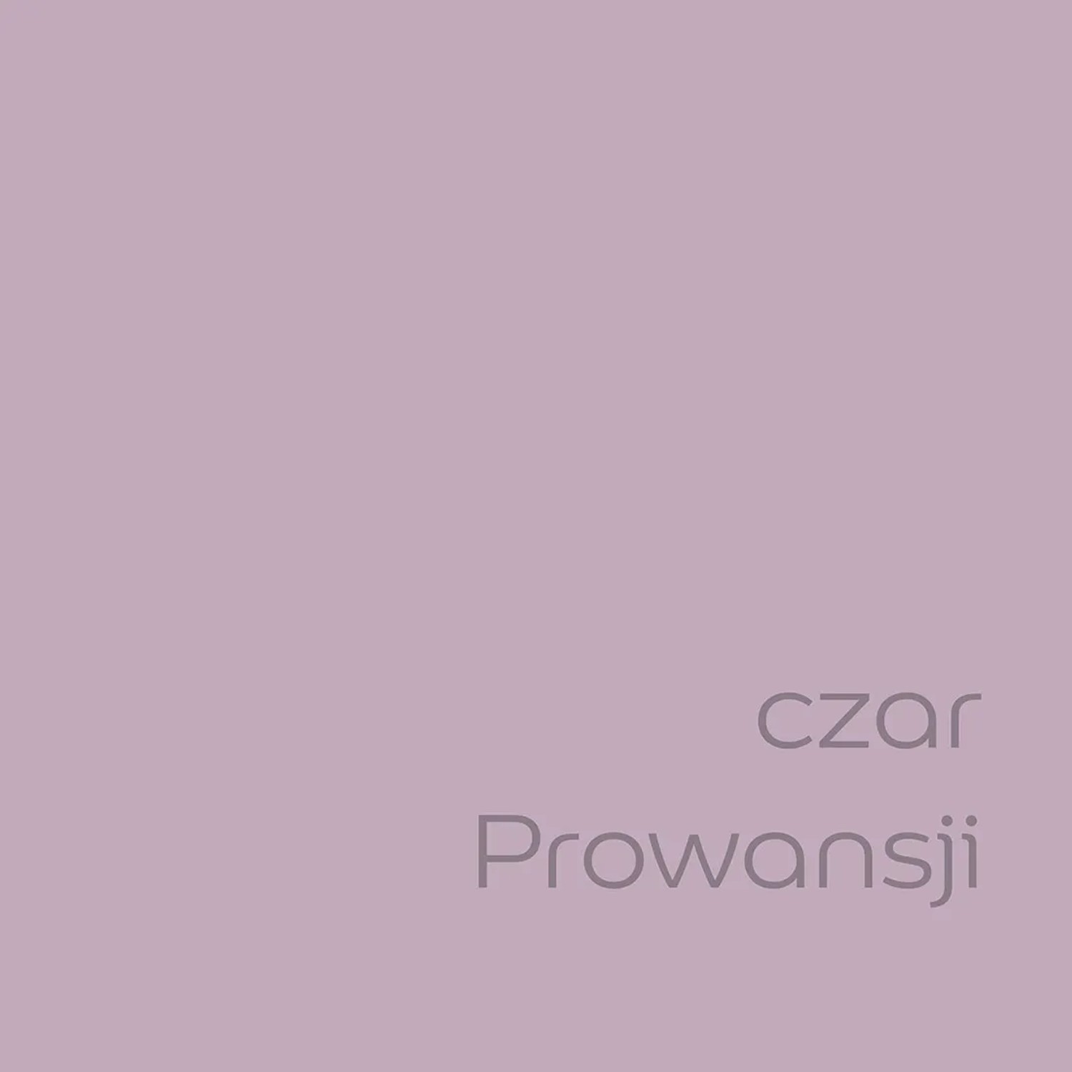 Próbka koloru farby do ścian t.b.t. w delikatnym liliowym odcieniu.