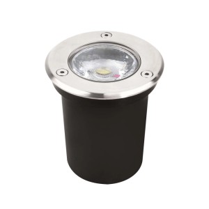 Struhm Lampa ogrodowa do gruntu GAWRA LED 6W 4000K 400lm IP67 matowy chrom