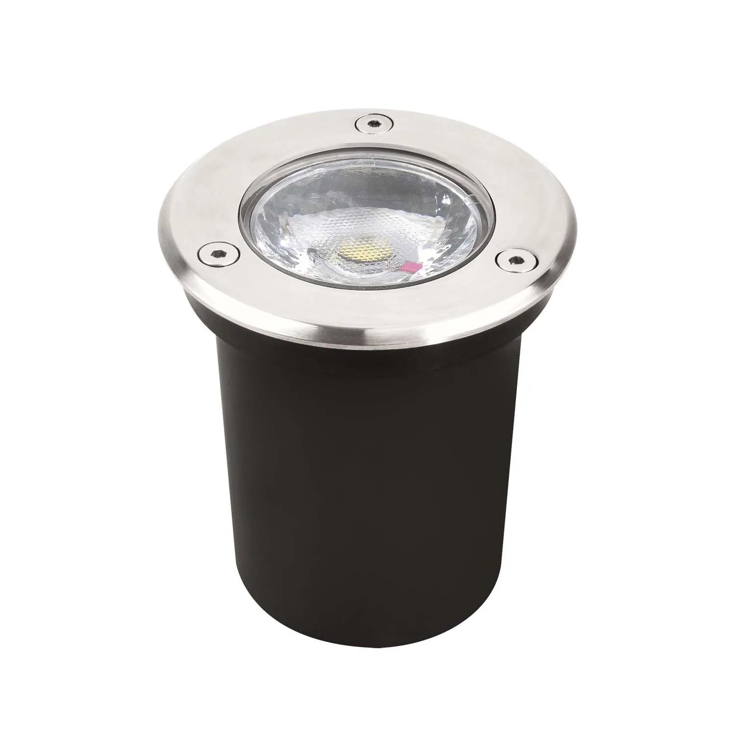 Struhm Lampa ogrodowa do gruntu GAWRA LED 6W 4000K 400lm IP67 matowy chrom