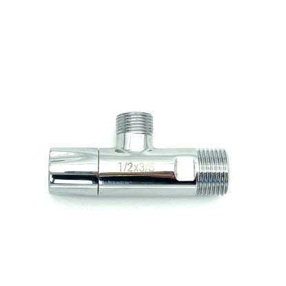 Fluvius Zawór kątowy z głowicą ceramiczną 1/2 x 3/8