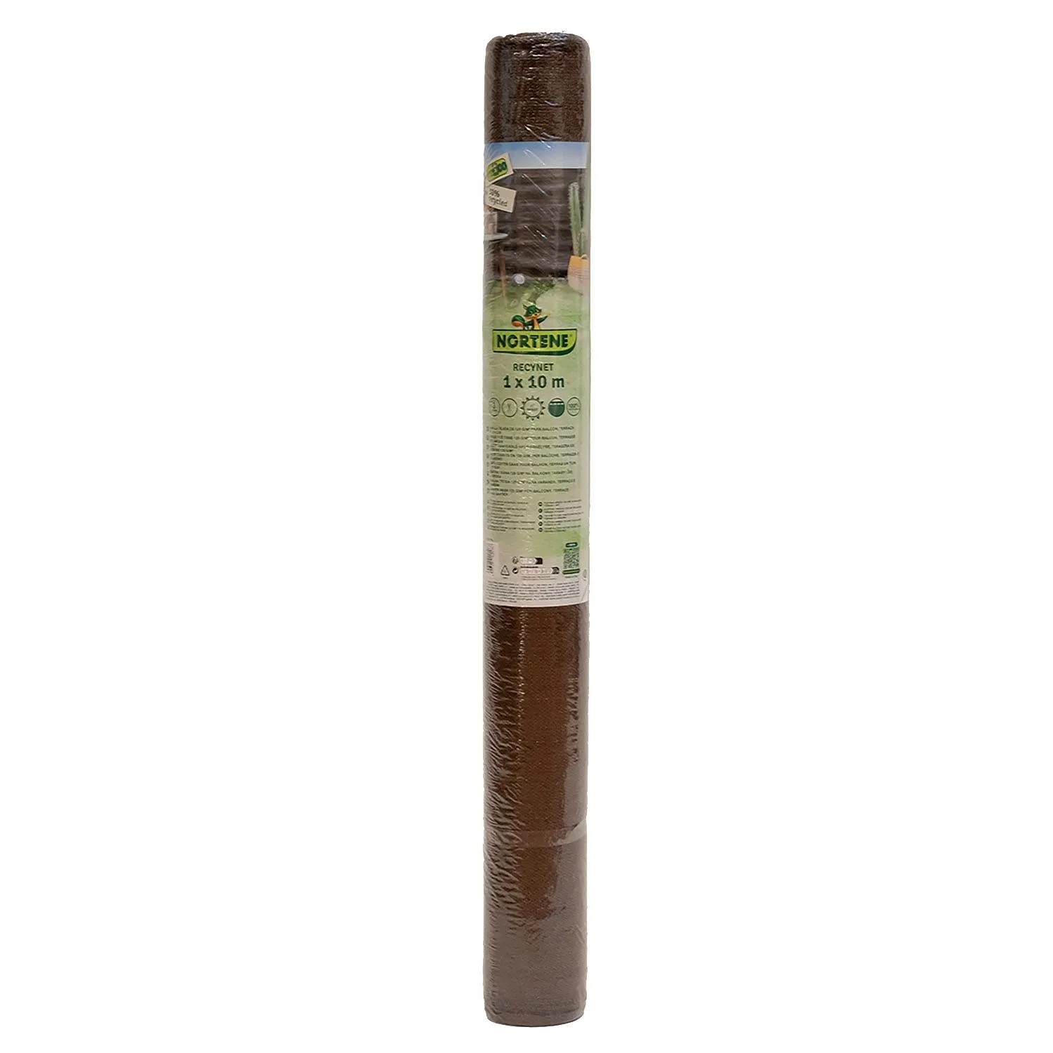 Mata cieniująca RECYNET PLUS brązowa 120g/m2 - 1x10 m