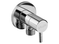 Valvex Zawór kątowy ceramik Vega chrom 3/8