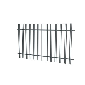 Panel ogrodzeniowy metalowy t.b.t. do ogrodu, widok