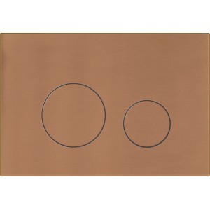 Ravak Przycisk Circle WC miedź szczotkowana 245 mm