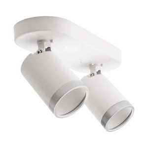 Volteno Listwa Spot BEST 2xGU10 max. 9W LED biało-srebrna