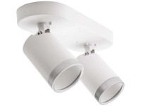 Volteno Listwa Spot BEST 2xGU10 max. 9W LED biało-srebrna