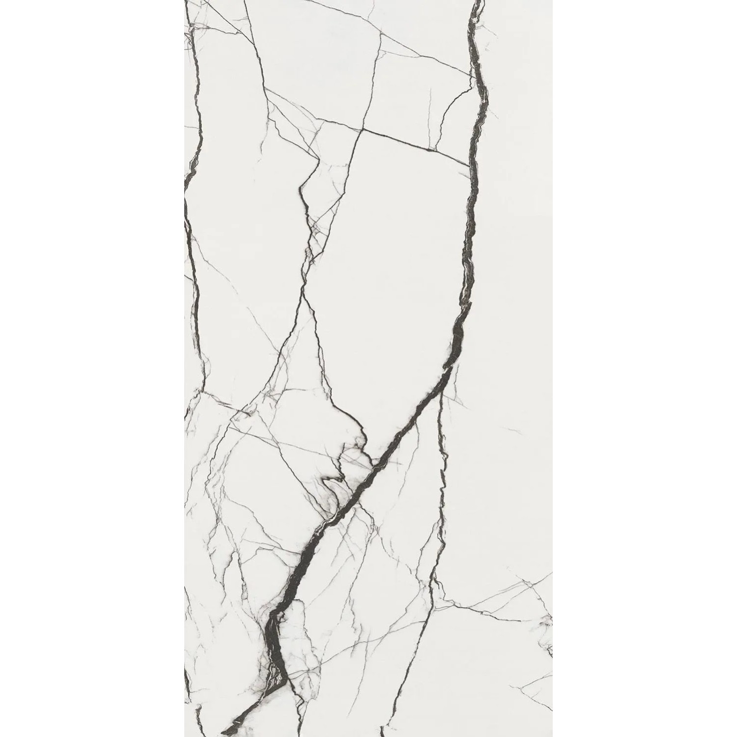 Gres szkliwiony Stone white Carving 60 x 120 cm
