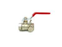 Fluvius Zawór kulowy ze spustem 1/2 ww