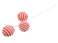 Lizak z tkaniny na piku 53 cm