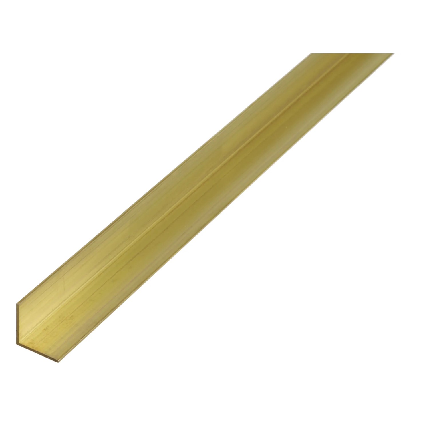 Alberts Kątownik mosiężny 15 x 15 x 1000 mm