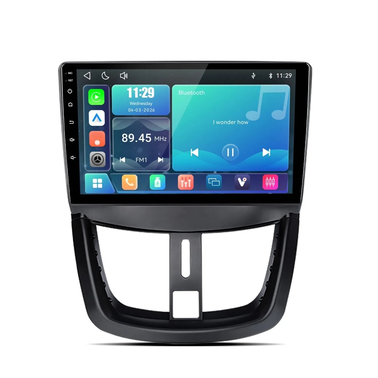 Junsun Radio Samochodowe Do Peugeot 207 2006-2015 Linux