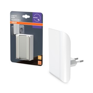 Osram LED Night Light Lunetta Glow, 0,28W, ciepła biel, do gniazdka.