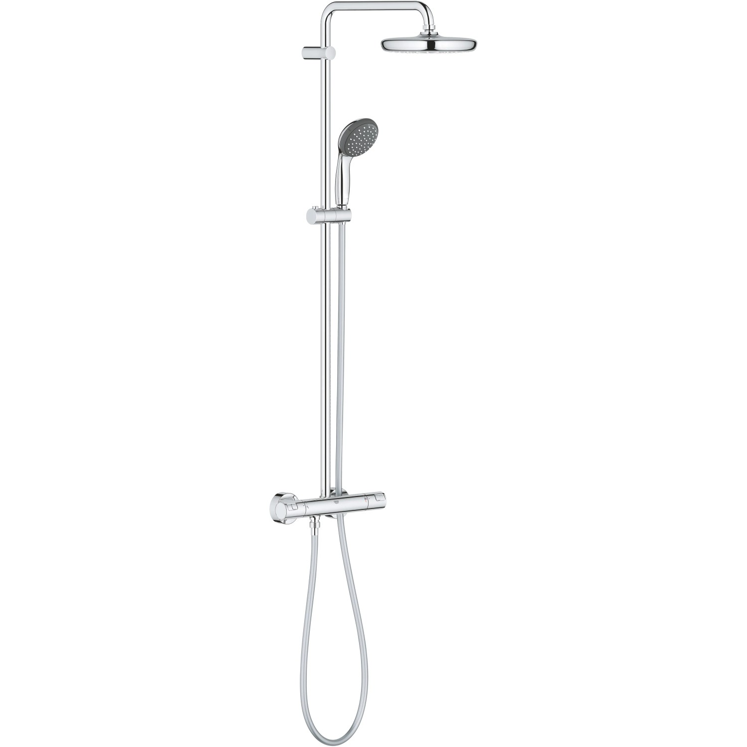 System prysznicowy Grohe Vitalio Start 210 z baterią termostatyczną, chrom.