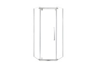 Kabina prysznicowa pięciokątna Volcano 90 chrom