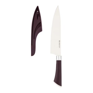 Nóż kuchenny t.b.t. z osłoną ostrza. Akcesoria kuchenne.