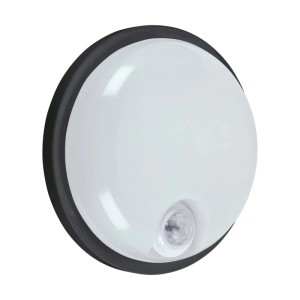 Struhm Plafoniera zewn. ELIAS LED C z czuj. ruchu 15W 4100K 1500lm IP65 czarna
