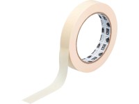 LUX-TOOLS Taśma malarska z płaskiej krepiny 50 m x 19 mm