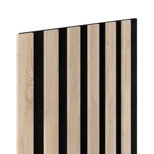 Lamele ścienne filc Dąb sonoma Slim 2700x300