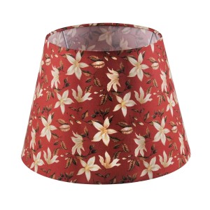 Abażur SCARLET do lampy podłogowej stożek 35 cm czerwony