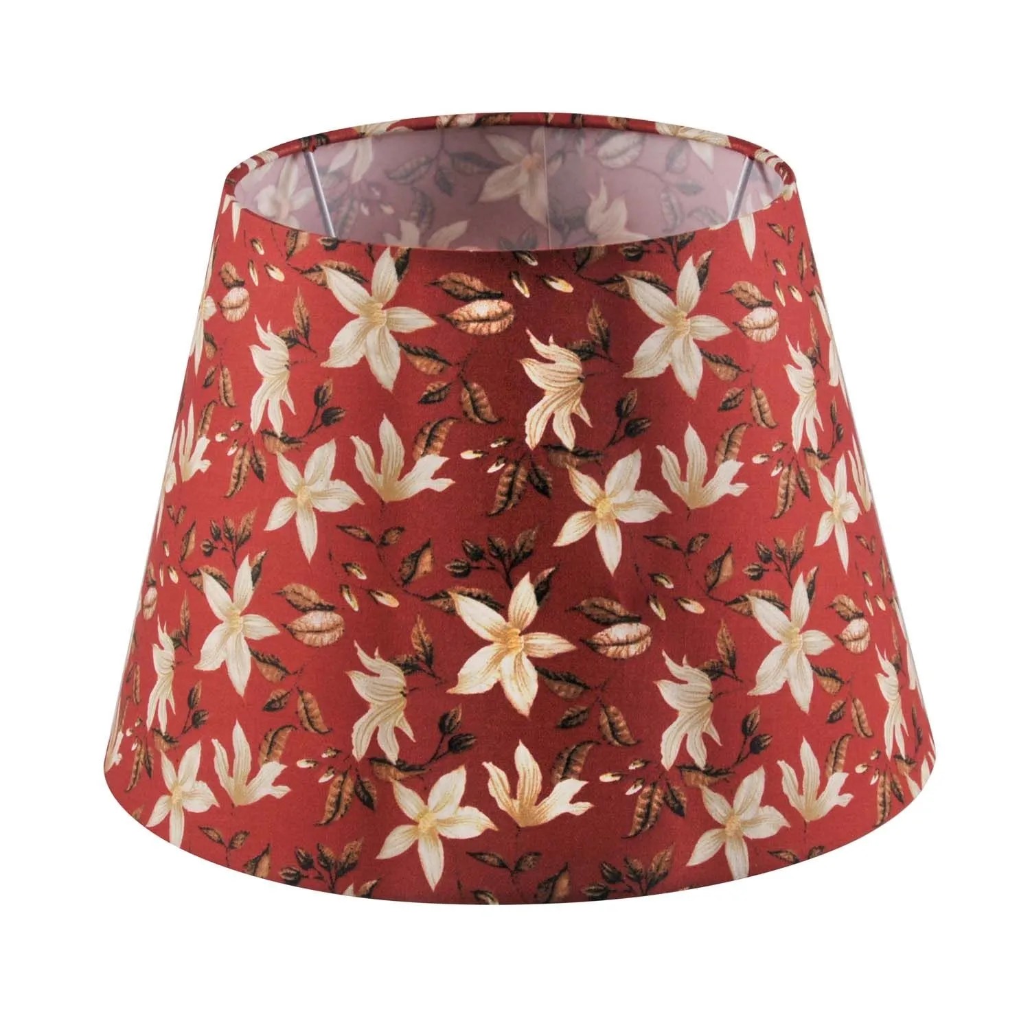 Abażur SCARLET do lampy podłogowej stożek 35 cm czerwony